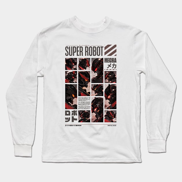 SUPER ROBOT - DELTA SERIES | VARIANT Long Sleeve T-Shirt by Black Kitsune Argentina